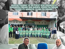 Hari ke Tiga HUT ke 80 Persit KCK Cabang XLII ,,Dandim Palembang dan Babinsa Kodim Palembang Serbu ITS Nahdatul Ulama Palembang