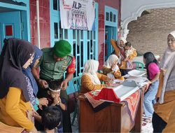 Sinergi Babinsa Dan Nakes, Ujung Tombak Percepatan Penurunan Stunting Di Sutojayan