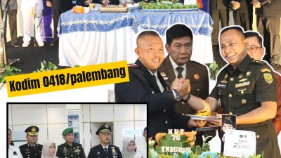 Kasdim Palembang Hadiri Syukuran Hari Bhakti Imigrasi ke-76 di Kantor Imigrasi Kelas I TPI Palembang
