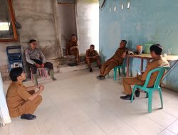 Bhabinkamtibmas Polsek Menjalin Perkuat Sinergi dengan Perangkat Desa Bengkawe