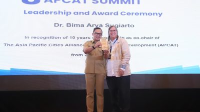 Bima Arya Terima Penghargaan APCAT atas Dedikasi Pengendalian Tembakau di Kawasan Asia Pasifik