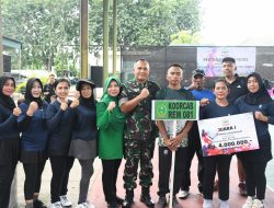Tim Tenis Persit Koorcab Rem 081 Juara I, Danrem Untoro Siap Kucurkan Bonus