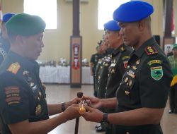 Sertijab dan Tradisi Satuan, Kodam XVIII/Kasuari Perkuat Kepemimpinan dan Soliditas Keluarga Besar TNI AD