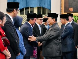 Panglima TNI Hadiri Pelantikan Pengurus Dewan Energi Nasional di Istana Negara