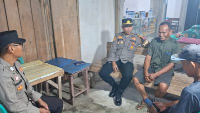 Jaga Kamtibmas Kondusif, Polres Mesuji Rutin Gelar Patroli Malam dan Dialogis di Jalan Lintas Timur