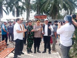 Dandim 0103/Aceh Utara Hadiri Peresmian dan Serah Terima Kunci Huntara di Langkahan
