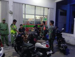 Sinergi Babinsa dan Warga, Patroli Malam Jaga Kondusifitas Desa Klewor