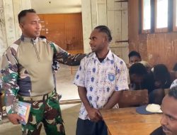 Satgas Yonif 751/VJS Gelar Sosialisasi Bela Negara di SMP Pegunungan Bintang: Tanamkan Nasionalisme Remaja Perbatasan