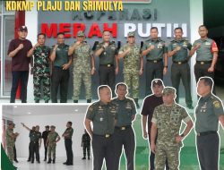 Kasdim 0418/Palembang Dampingi Paban V/Bhakti TNI Tinjau Progres KDKMP Plaju dan Srimulya