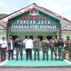 Perintah Presiden Program Pembuatan Jembatan Infrastruktur Pedesaan Danrem 173/PVB Kunjungi Kodim 1714/Puncak Jaya