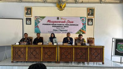 Kepala Desa Tlogosari Lilik Rahayu Gelar Musyawarah Desa Pembentukan Panitia Penjaringan Perangkat Desa Tahun 2026 Berita Panjang