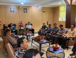 Komitmen Jaga Kamtibmas di Kota Bitung, Dandim 1310/Bitung Hadiri Rakor Bersama Forkopimda dan Forum Lintas Sektoral
