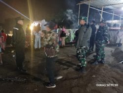 Patroli Wilayah, TNI-Polri Perkuat Keamanan Desa Tawangsari