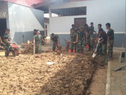 Satgas Gulbencal Kodam I/BB Pulihkan SMP dan SMA Fransiskus Pandan, Belajar Mengajar Berjalan Normal