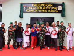 Pangdam XIX/Tuanku Tambusai Resmikan Padepokan Pencak Silat Militer dan Tutup Latkadertih Pencak Silat Militer TA 2025/2026