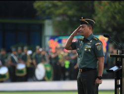 Pelihara dan Tingkatkan Disiplin, Kodam II/Sriwijaya Gelar Upacara Bendera Mingguan