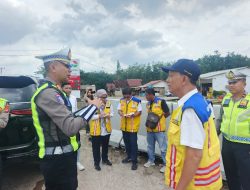 Jelang Ops Ketupat Krakatau 2026, Kasat Lantas Polres Mesuji Cek Kesiapan Pos Pam dan Pos Yan