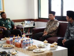 Audiensi PW RMI NU Sumsel dengan Kasdam II/Sriwijaya