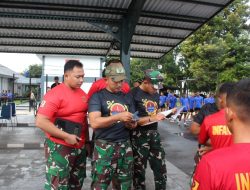 Komandan Batalyon Infanteri 2 Marinir Beserta Prajurit Brigif 1 Marinir Tuntaskan Event Lomba Lari 5K, Memperingati HUT Pasmar 1 Ke-22