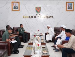 Sinergi Menjaga Tradisi: Pangdam II/Sriwijaya Terima Audiensi Panitia Haul dan Ziarah Kubra