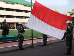 Tegaskan Komitmen Pengabdian Prajurit, Kodam II/Sriwijaya Gelar Upacara Bendera Mingguan