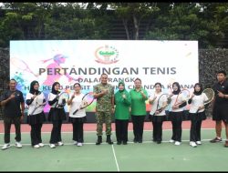 Kejuaraan Tenis HUT ke-80 Persit di Surabaya, Ajang Kebersamaan dan Sportivitas