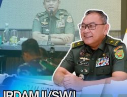 Secara Virtual, Irdam II/Sriwijaya Ikuti Rapat Evaluasi. Kasad Beri Apresiasi Tinggi Terhadap Kinerja Positif Jajarannya
