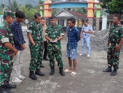 Dandim Tulungagung Tinjau KDKMP Bantengan dan Tanggulwelahan