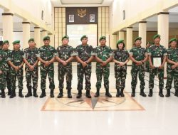 5 Pamen Masuk, Danrem Untoro Ingatkan Tantangan Tugas Semakin Kompleks dan Dinamis