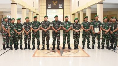 5 Pamen Masuk, Danrem Untoro Ingatkan Tantangan Tugas Semakin Kompleks dan Dinamis