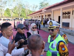 Polda Papua Barat Daya Gelar Apel Operasi Keselamatan Dofior 2026, Fokus Edukasi dan Humanis Jelang Lebaran