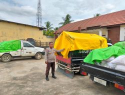 Polsek Mempawah Hulu Jual Hasil Jagung Petani ke Bulog Pontianak