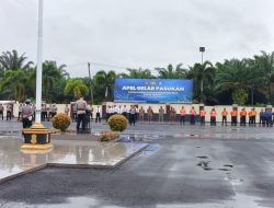 Apel Gelar Pasukan Operasi Keselamatan Krakatau 2026, Polres Mesuji Siap Wujudkan Kamseltibcarlantas
