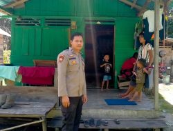 Cegah Aksi Maling, Polisi Sambangi Rumah Warga Saat Patroli Siang