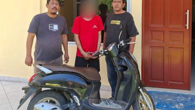 Sat Reskrim Polres Simalungun Berhasil Ringkus Pencuri Sepeda Motor, Pelaku Gasak Motor Teman Sendiri