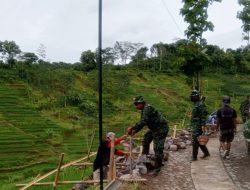 Kemanunggalan TNI Dan Masyarakat Sudah Terlihat Saat Pra TMMD Reguler Ke – 127