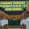 Sidang Parade Calon Bintara PK TNI AD Gel.I TA 2026 Panda Kendari Berlangsung Transparan dan Objektif