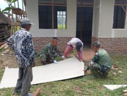 Wujudkan Mimpi Bapak M. Yusuf, TNI Kebut Pembangunan Rumah Dhuafa di Desa Tutong