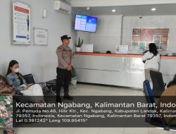 Polsek Ngabang Terus Galakkan Patroli Untuk Jaga Stabilitas Kamtibmas Wilayah Tetap Kondusif