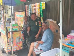 Pelaku UMKM Jadi Sasaran Komsosnya Babinsa Kemlayan