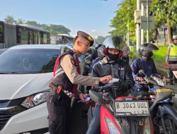 Operasi Keselamatan Jaya 2026, Polisi Edukasi Pelajar dan Pengguna Jalan di Senayan