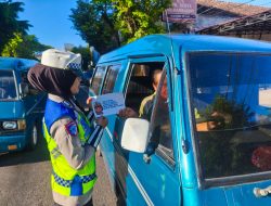 Satlantas Polres Malang Gencarkan Sosialisasi Ops Keselamatan Semeru 2026, Ajak Warga Tertib Lalu Lintas