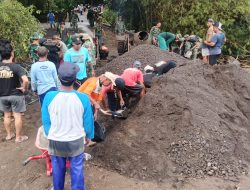 Warga Berebut Alat Sukseskan Pra TMMD Kodim 0732/Slema