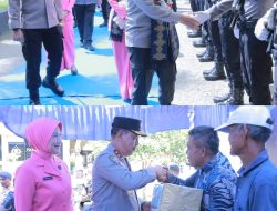 Kapolda NTB Kunker ke Polres Bima Kabupaten, Salurkan Bansos