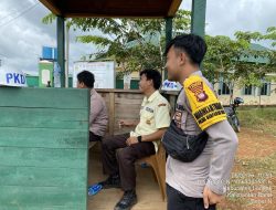 Bhabinkamtibmas Ajak Warga Binaan Jaga Kamtibmas Tetap Kondusif