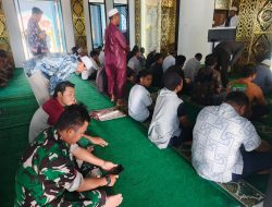Korem 132/Tadulako Gelar Jumat Berkah di Masjid Hamzah, Tebar Kepedulian dan Perkuat Silaturahmi
