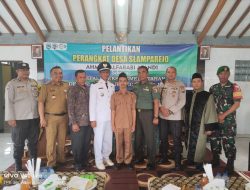 Danramil 0818/23 Jabung Hadiri Pelantikan Perangkat Desa Slamparejo, Wujud Dukungan TNI terhadap Pemerintahan Desa