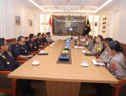 Kapolda Kepri terima kunjungan Bea Cukai batam guna perkuat hadapi Ancaman kejahatan Lintas Batas