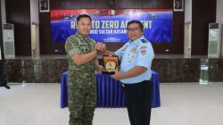 Lanud Sultan Hasanuddin Gelar Ceramah Lambangja Road to Zero Accident