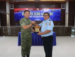 Lanud Sultan Hasanuddin Gelar Ceramah Lambangja Road to Zero Accident
